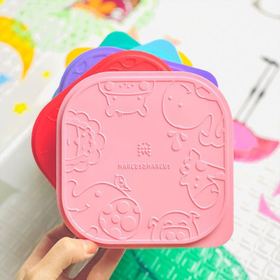 Bát silicon xếp gọn đựng bánh ăn dặm cho bé Marcus & Marcus