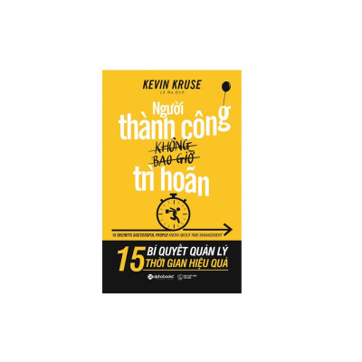 Combo Người Thành Công Không Bao Giờ Trì Hoãn + Tủ Sách Học Làm Người - Đầu Tư Tương Lai