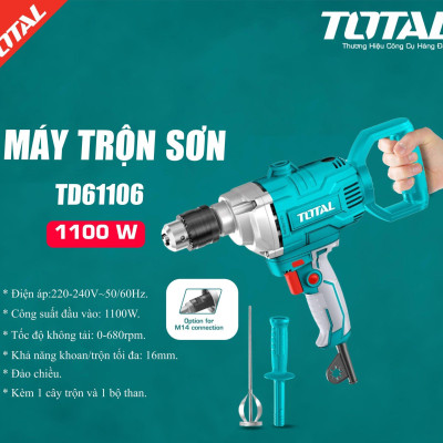 MÁY TRỘN SƠN 1110W TOTAL TD61106 - HÀNG CHÍNH HÃNG