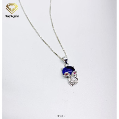 Dây chuyền bạc 925 Huệ Ngân - Hồ ly phong thủy may mắn PP1561