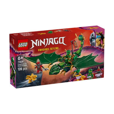 LEGO NINJAGO 71829 Đồ Chơi Lắp Ráp Rồng Rừng Xanh Của Lloyd (128 Chi Tiết)