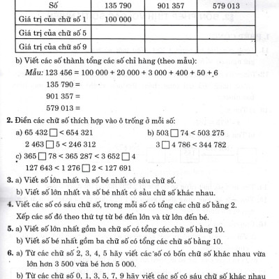 	Bài Tập Về Số Tự Nhiên Lớp 4 (Dùng Chung Cho Các Bộ SGK Hiện Hành) _HA
