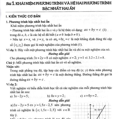 Hướng dẫn học và giải các dạng bài tập toán 9 - Kết nối tri thức - Tập 1