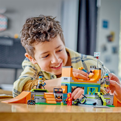 Đồ Chơi Lắp Ráp Công Viên Trượt Ván Lego City 60364 (454 chi tiết)
