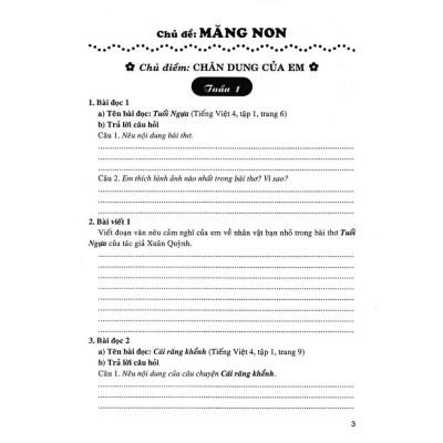 Sách - Vở Bài Tập Cuối Tuần Tiếng Việt Lớp 4 - Dùng Kèm SGK Cánh Diều - Hồng Ân