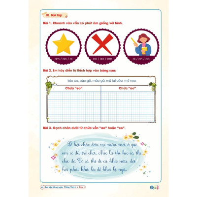 Sách - Bài Tập Hằng Ngày - Tiếng Việt Lớp 1 - Kết Nối Tri Thức Với Cuộc Sống - Tập 1 (1 cuốn)