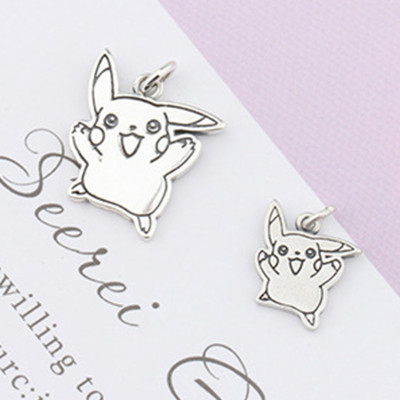 Charm bạc hình Pikachu treo - Ngọc Quý Gemstones