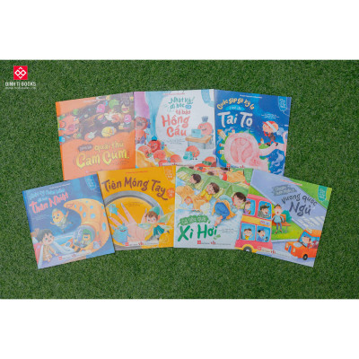 Sách - Những Câu Chuyện Lý Thú Về Cơ Thể Người - Chọn Lẻ 7 Chủ Đề - Đinh Tị Books
