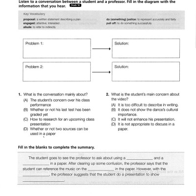 Mastering Skills For The Toefl Ibt - Listening