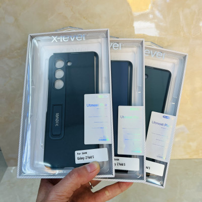 Ốp lưng cho Galaxy Z Fold 5 X-level Utmost Plain kệ- hàng chính hãng