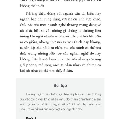 Sách - Làm Việc Mình Yêu, Yêu Việc Mình Làm