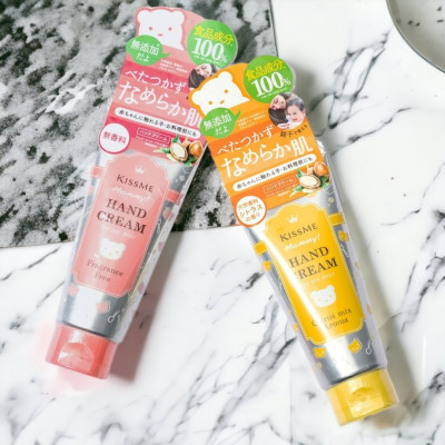 Kem Dưỡng Da Tay Cấp Ẩm Dành Cho Bé Từ 6 Tháng Tuổi Và Da Nhạy Cảm Kissme Mommy Hand Cream 60 G