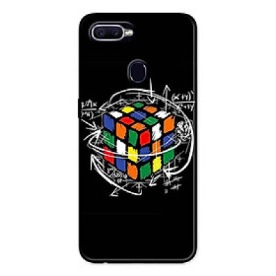 Ốp Lưng in cho Realme 2 Pro Mẫu Rubik Toán Học - Hàng Chính Hãng