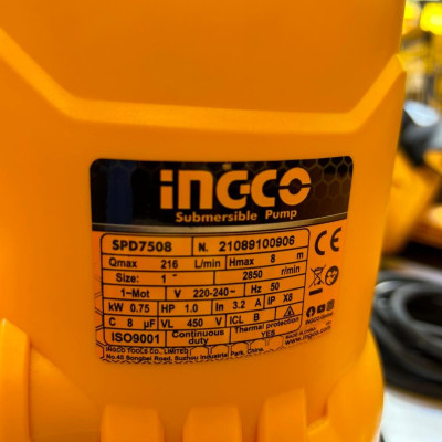 MÁY BƠM CHÌM NƯỚC SẠCH 400W INGCO SPC4001 - HÀNG CHÍNH HÃNG