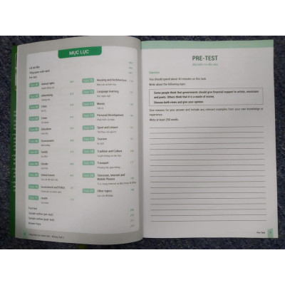 Sách - Ielts Key Writing - Công Thức Học Nhanh Ielts - Writing Task 2 - Megabook