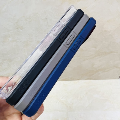 Ốp lưng cho  iPhone 15 Pro Max X-Level Ice Crytal trong suốt viền màu- hàng chính hãng