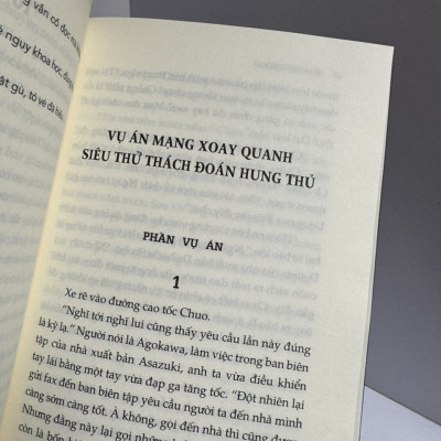 SIÊU ÁN MẠNG: NỖI ƯU PHIỀN CỦA CÁC NHÀ VĂN TRINH THÁM - Higashino Keigo – Anruru dịch - Nhã Nam - NXB Hà Nội