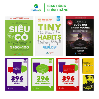 Bộ sách Thiết kế 396 ngày thịnh vượng (Gồm 8 cuốn) - Happy Live