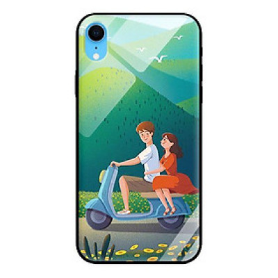 Ốp kính cường lực cho iPhone XR Tình Nhân - Hàng chính hãng