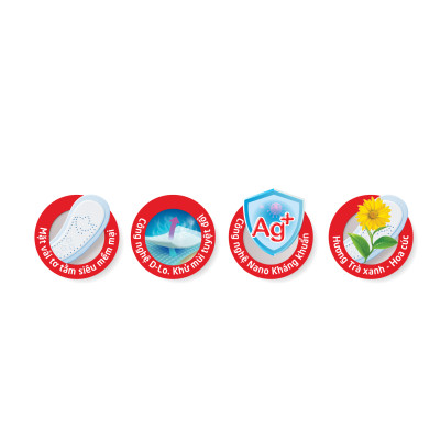 Băng vệ sinh icool thảo dược Hồng 7 miếng 