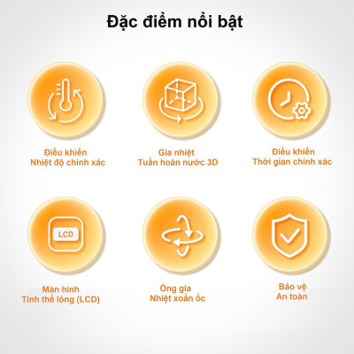 Máy nấu chậm Sous vide dùng cho gia đình thương hiệu Mỹ cao cấp BioloMix SV-9002 - Hàng Chính Hãng