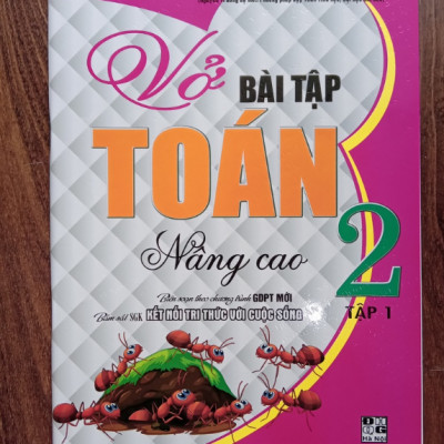 Sách - Vở Bài Tập Toán Nâng Cao Lớp 2 - Tập 1 (Bám Sát SGK Kết Nối Tri Thức Với Cuộc Sống)
