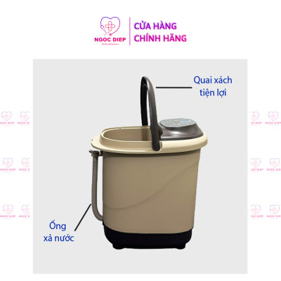 Máy Massage Chân Tự Động Cao Cấp OROMI ORM-530H - Bồn Ngâm Chân Matxa Tạo Sóng Nước Tuần Hoàn