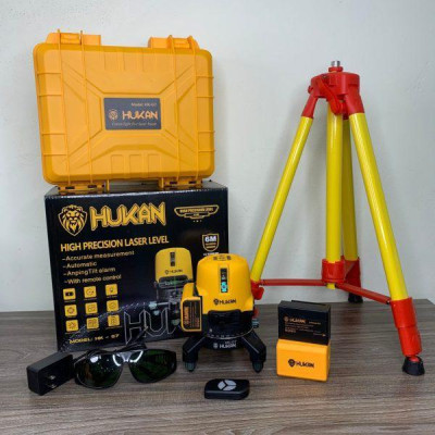 MÁY CÂN BẰNG LASER 5 LINE HK-G7 HUKAN  (2 PIN + 1 SẠC ) - HÀNG CHÍNH HÃNG