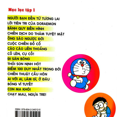 Doraemon - Chú Mèo Máy Đến Từ Tương Lai Tập 1 (Tái Bản 2023)