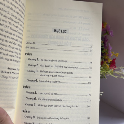 NGHỆ THUẬT TƯ DUY CHIẾN LƯỢC - Avinash K. Dixit & Barry J. Nalebuff – Alphabooks