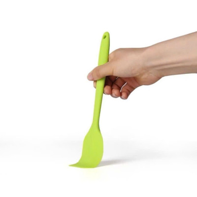 Phới Silicon Dẹt 21cm và 28cm Trộn Bột, Nấu Ăn Chịu Nhiệt Độ Cao - HÀNG CHÍNH HÃNG MINIIN