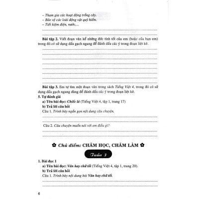 Sách - Vở Bài Tập Cuối Tuần Tiếng Việt Lớp 4 - Dùng Kèm SGK Cánh Diều - Hồng Ân