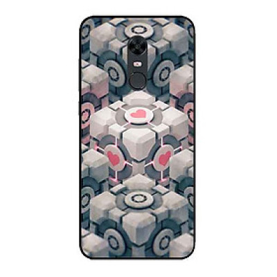 Ốp Lưng in cho Xiaomi Redmi 5 Mẫu Khối Rubik Tình Yêu - Hàng Chính Hãng