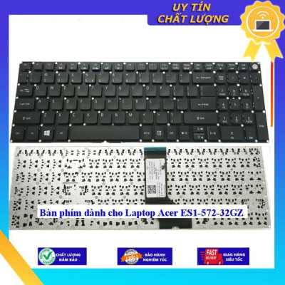 Bàn phím dùng cho Laptop Acer ES1-572-32GZ - Hàng Nhập Khẩu