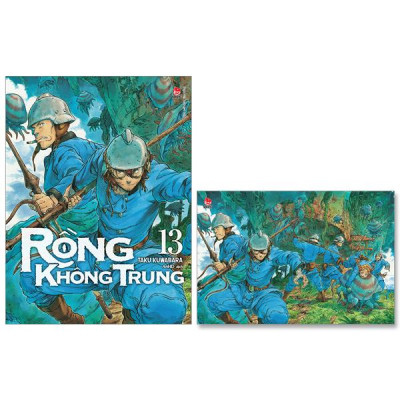 Sách - Rồng Không Trung - Tập 13 - Tặng Kèm Postcard
