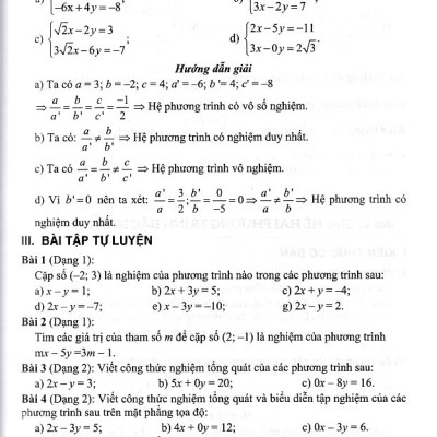 Hướng dẫn học và giải các dạng bài tập toán 9 - Kết nối tri thức - Tập 1