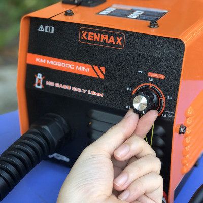 Máy hàn MIG Kenmax MIG200C Mini không dùng khí - Đầy đủ phụ kiện