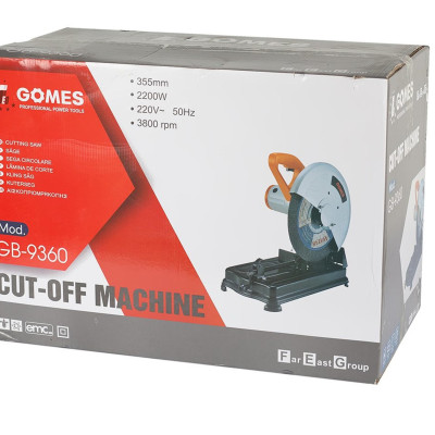 MÁY CẮT SẮT 2100W 355MM GOMES GB-9360 - HÀNG CHÍNH HÃNG