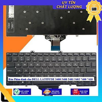 Bàn Phím dùng cho DELL LATITUDE 3400 5400 5401 5402 7400 7410 - Hàng Nhập Khẩu New Seal