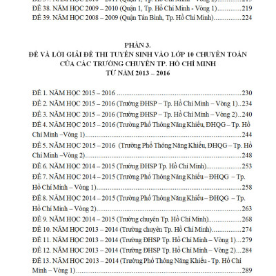 Siêu Tư Duy Luyện Đề Chuẩn Bị Kỳ Thi Học Sinh Giỏi Toán 9 - KV