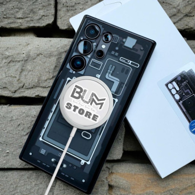 Ốp Lưng Cho Samsung Galaxy S25 Ultra / S24 Ultra / S25 Plus / S23 Ultra / S23 Plus / S22 Ultra Họa Tiết Linh Kiện Có Từ Tính