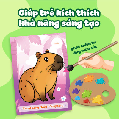Tô màu khám phá- Vườn thú ngộ nghĩnh