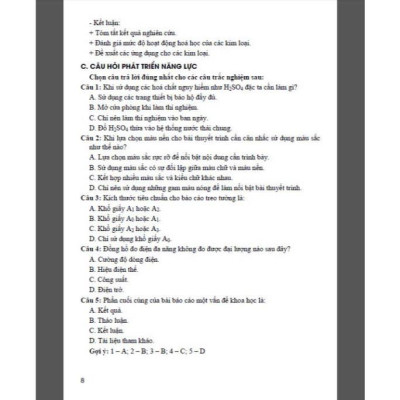 Học Tốt Khoa Học Tự Nhiên 9 (Dùng Kèm SGK Cánh Diều) (HA-MK)