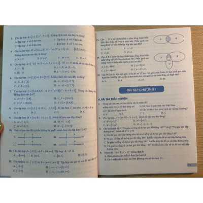 ` Sách - Bài tập và kiểm tra và đánh giá toán 10 - tập 2 ( Theo chương trình giáo dục phổ thông 2018 )