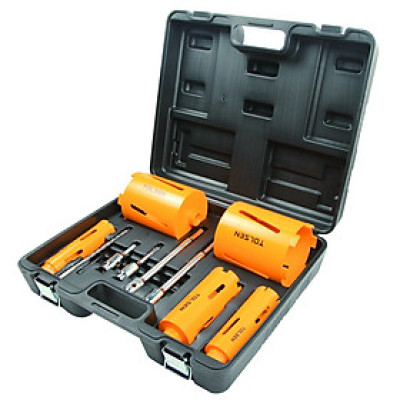 Bộ mũi khoan lõi kim cương TOLSEN 75881- Hàng chính hãng