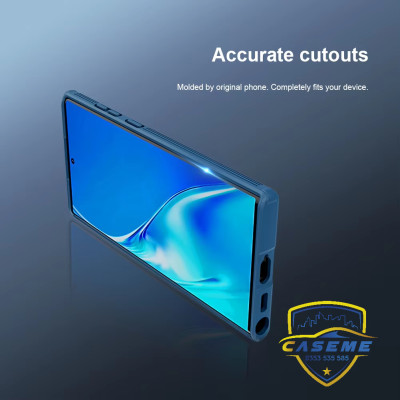 Ốp lưng dành cho Samsung S24 Ultra, Samsung S24 Plus, Samsung S24 hiệu Nillkin Camshiend Pro Case bảo vệ camera, chống vân tay, chống trơn, chống sốc cao cấp - Hàng chính hãng.