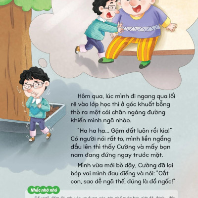 Sách Kỹ Năng Phòng Tránh Bắt Nạt Và Bạo Lực Học Đường - Mình Không Thích Bị Đẩy Ngã