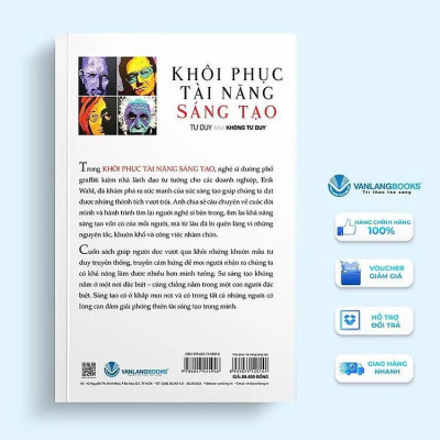 Sách - Khôi Phục Tài Năng Sáng Tạo - Erik Wahl - VanLangBooks