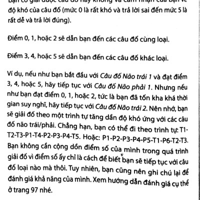50 Câu Đố Cân Bằng Não Trái - Não Phải Giúp Bạn Phát Triển Kĩ Năng Tư Duy