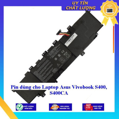 Pin dùng cho Laptop Asus Vivobook S400 S400CA - Hàng Nhập Khẩu New Seal